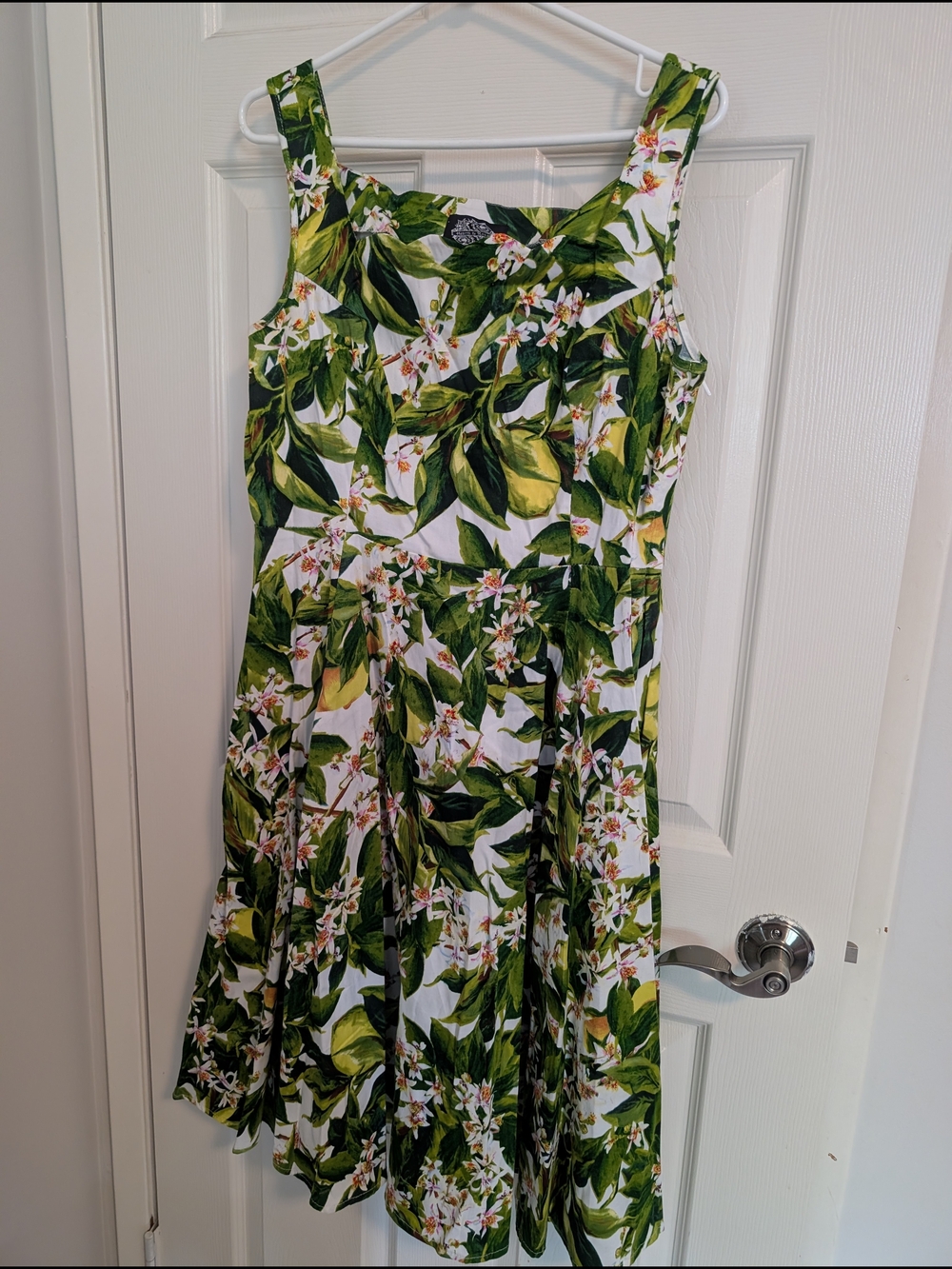Retro Floral Fit & Flare Sundress